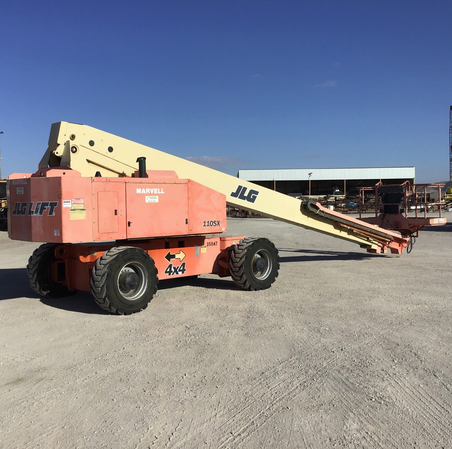 JLG 110SX Spec Sheet