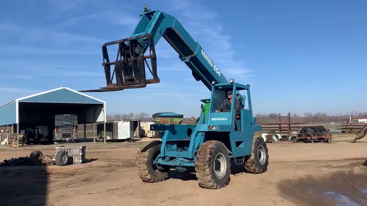 Gradall 554 Spec Sheet