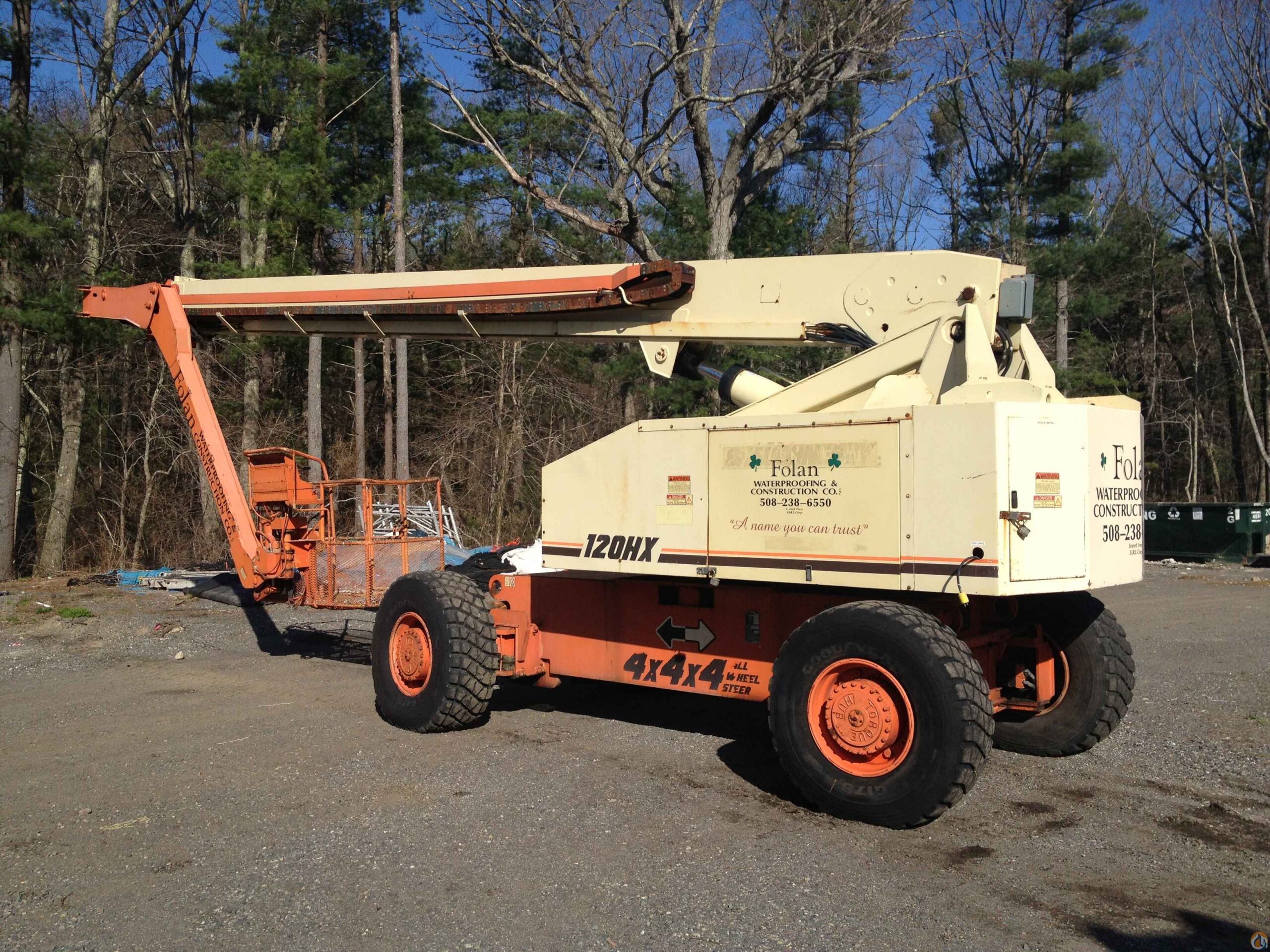 JLG 120HX Spec Sheet