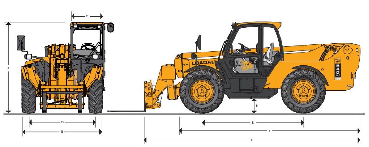 JCB 540-140
